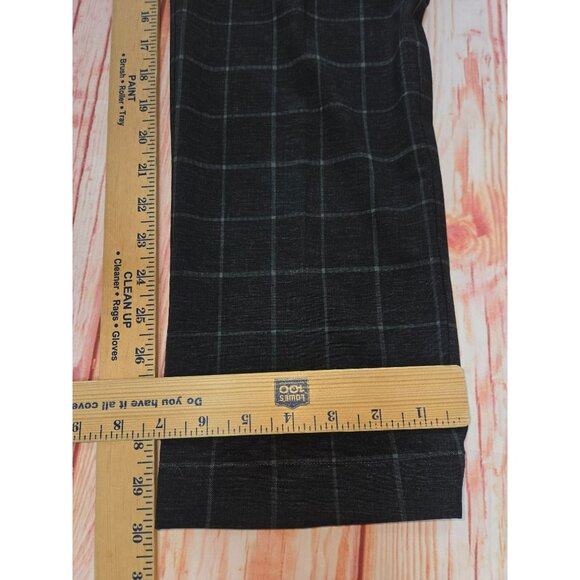 Nike Golf Mens Charcoal Checkered Dri-Fit Pants 32x30 - Picture 8 of 8